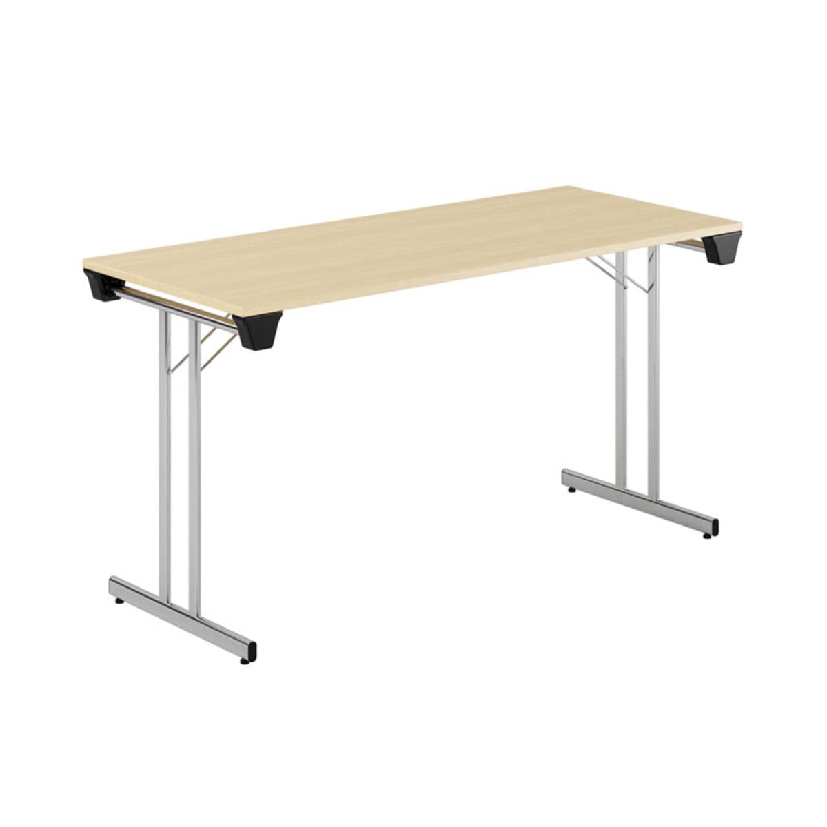 Dinner Style - 140x60cm - Hopfällbart bord - Birk-krom
