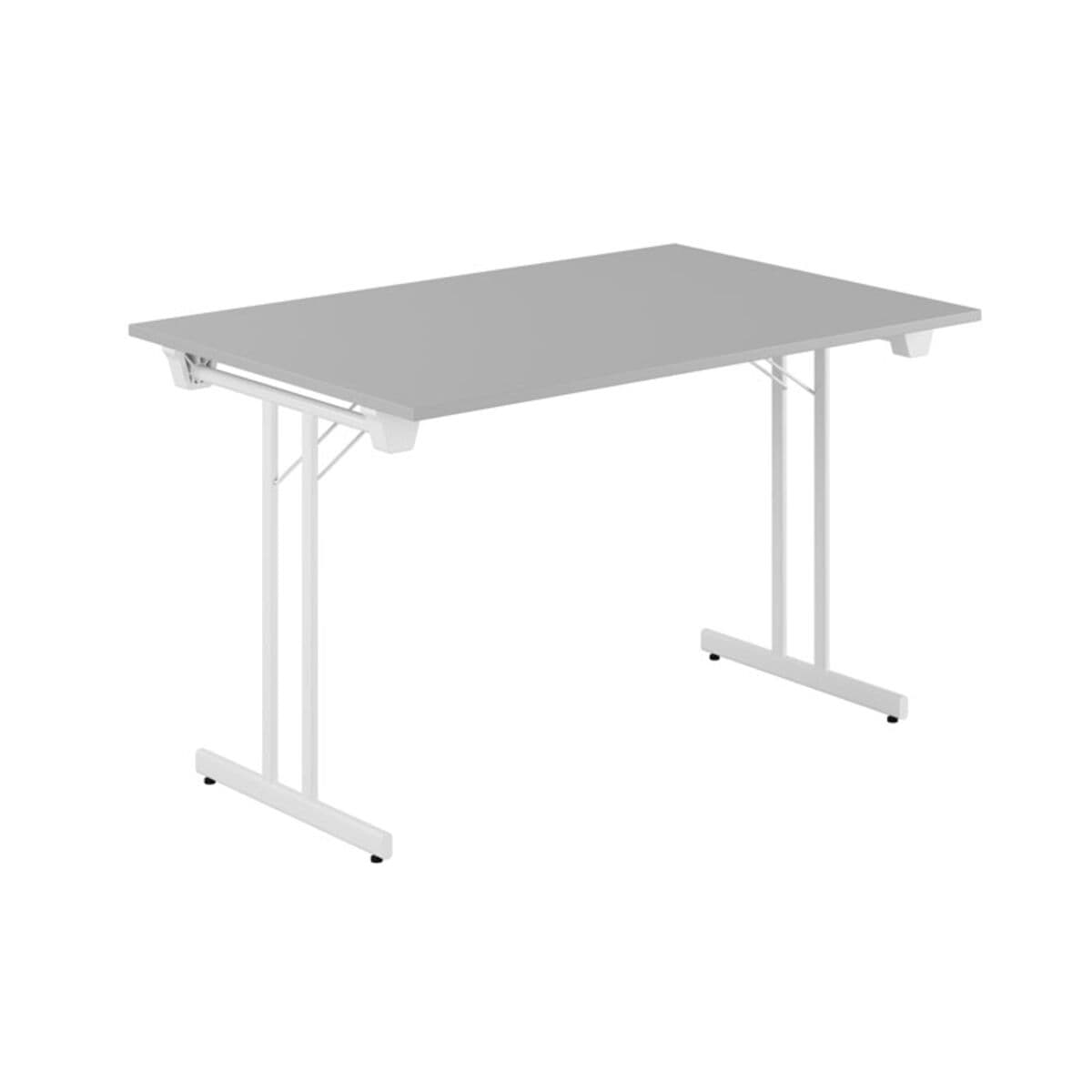 Dinner Style - 120x80cm - Hopfällbart bord - Grå-hvid