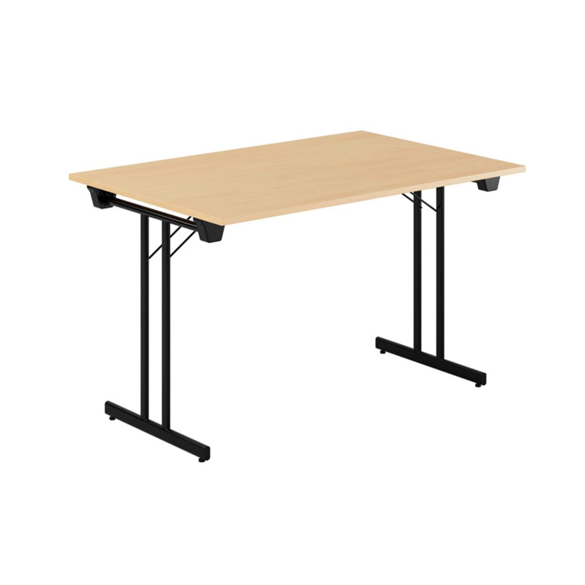 Dinner Style - 120x80cm - Hopfällbart bord - Bøg-sort
