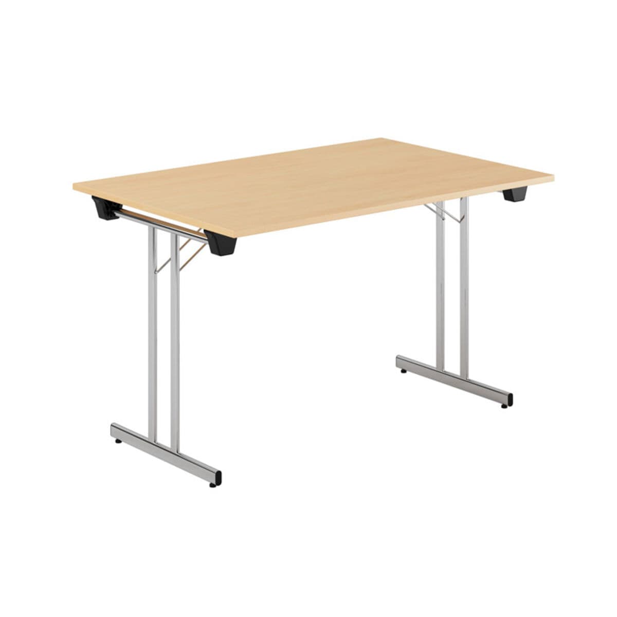 Dinner Style - 120x80cm - Hopfällbart bord - Bok-krom