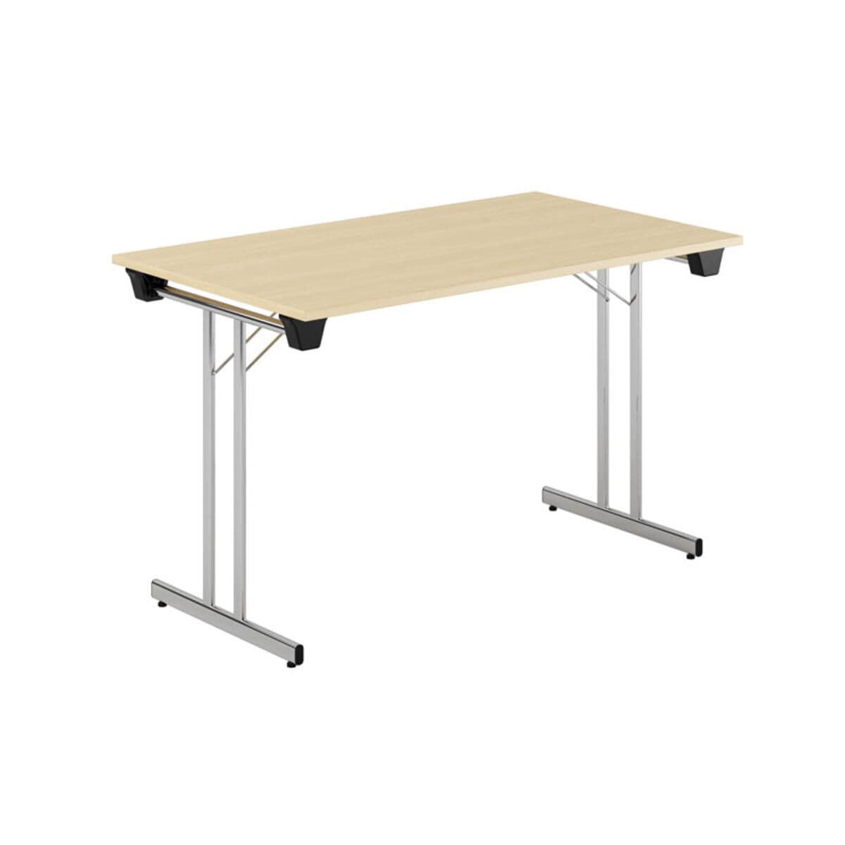 Dinner Style - 120x70cm - Hopfällbart bord - Birk-krom