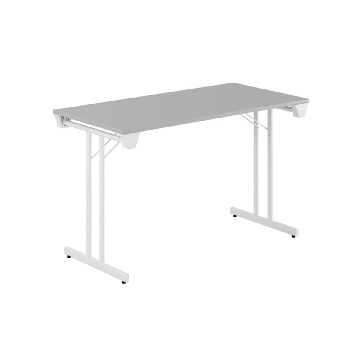 Dinner Style - 120x60cm - Hopfällbart bord - Grå-hvid