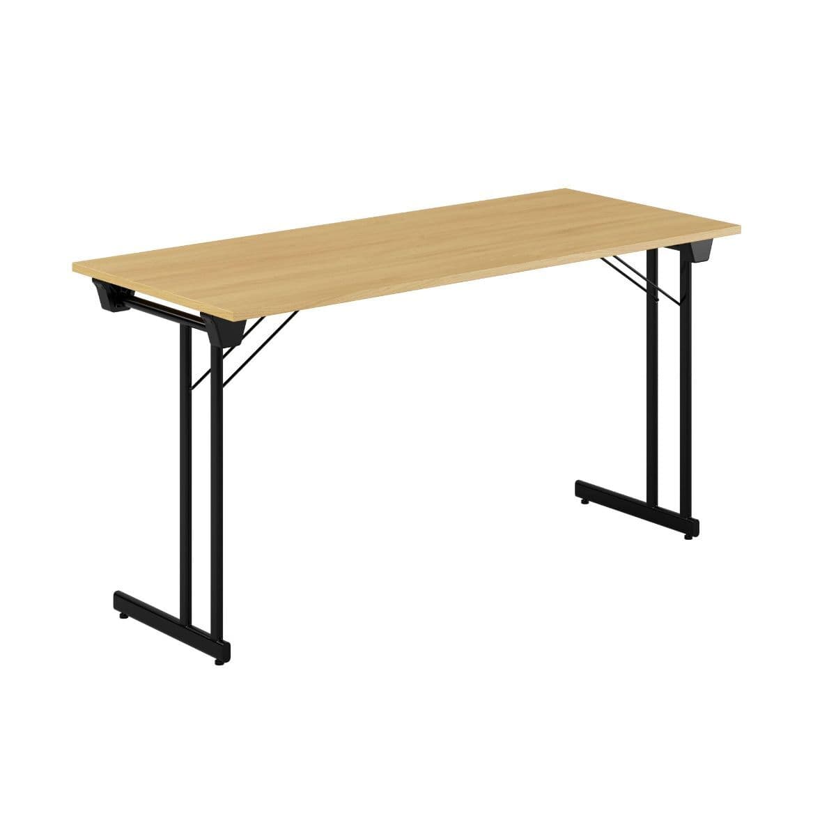 Kongress Style - 140x60cm - Hopfällbart bord - Eg-sort