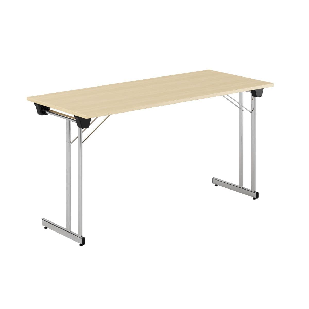 Kongress Style - 140x60cm - Hopfällbart bord - Birk-krom