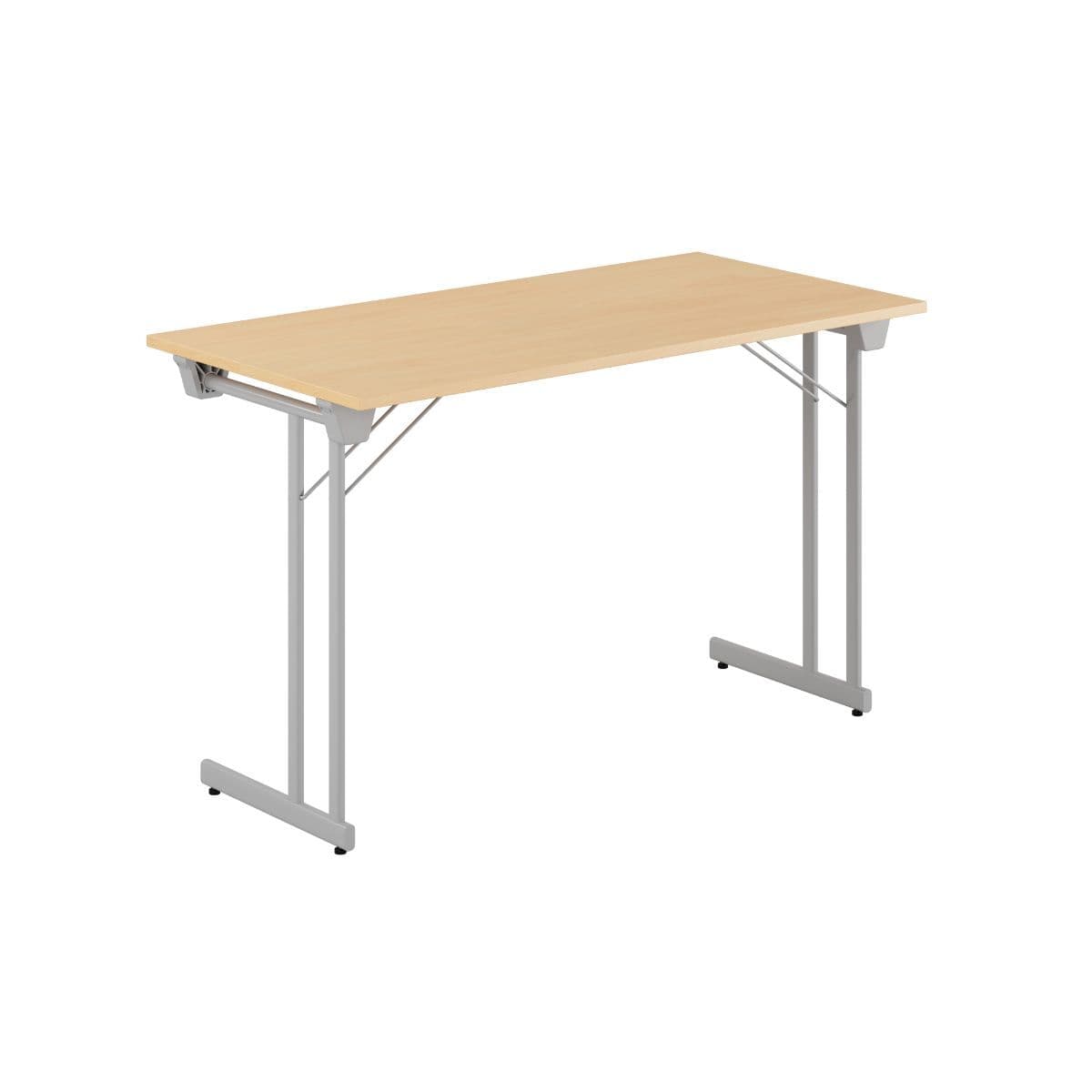 Kongress Style - 120x60cm - Hopfällbart bord - Bøg-grå