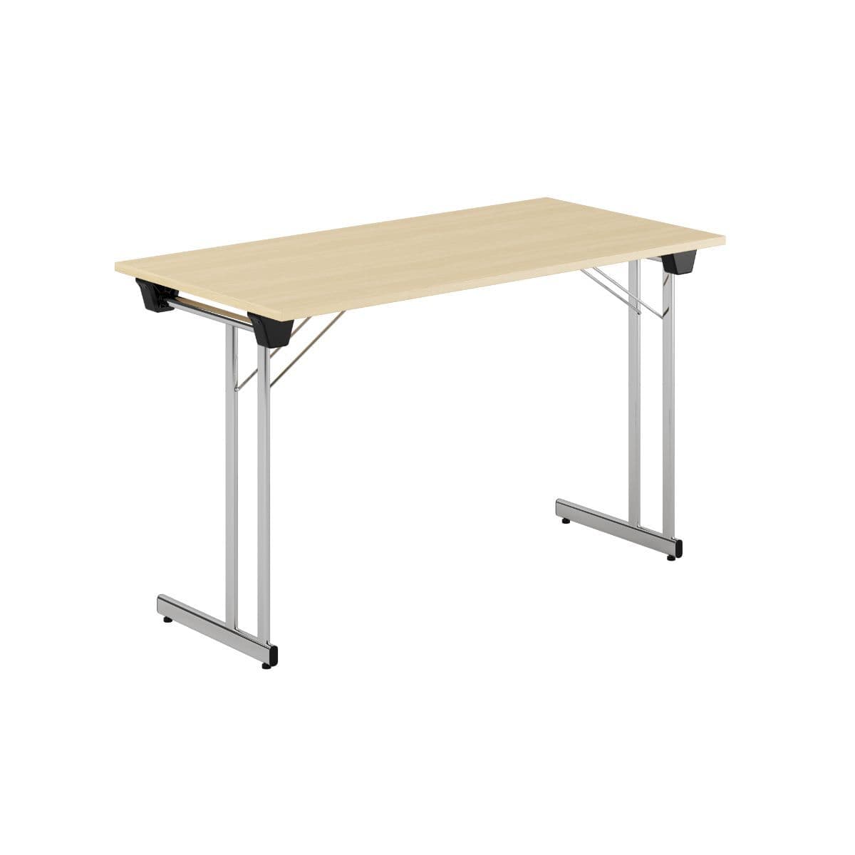 Kongress Style - 120x60cm - Hopfällbart bord - Birk-krom