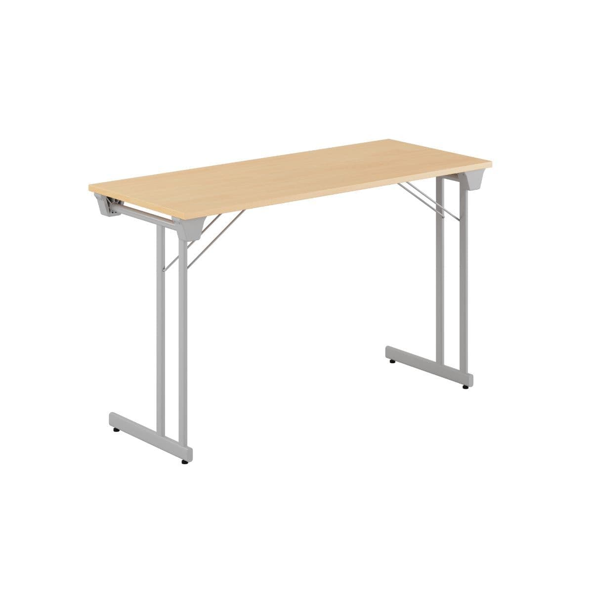 Kongress Style - 120x50cm - Hopfällbart bord - Bøg-grå