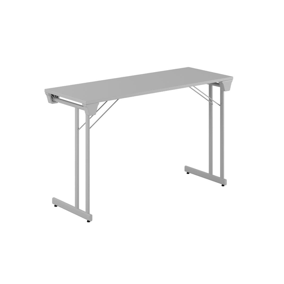 Kongress Style - 120x45cm - Hopfällbart bord - Grå-grå