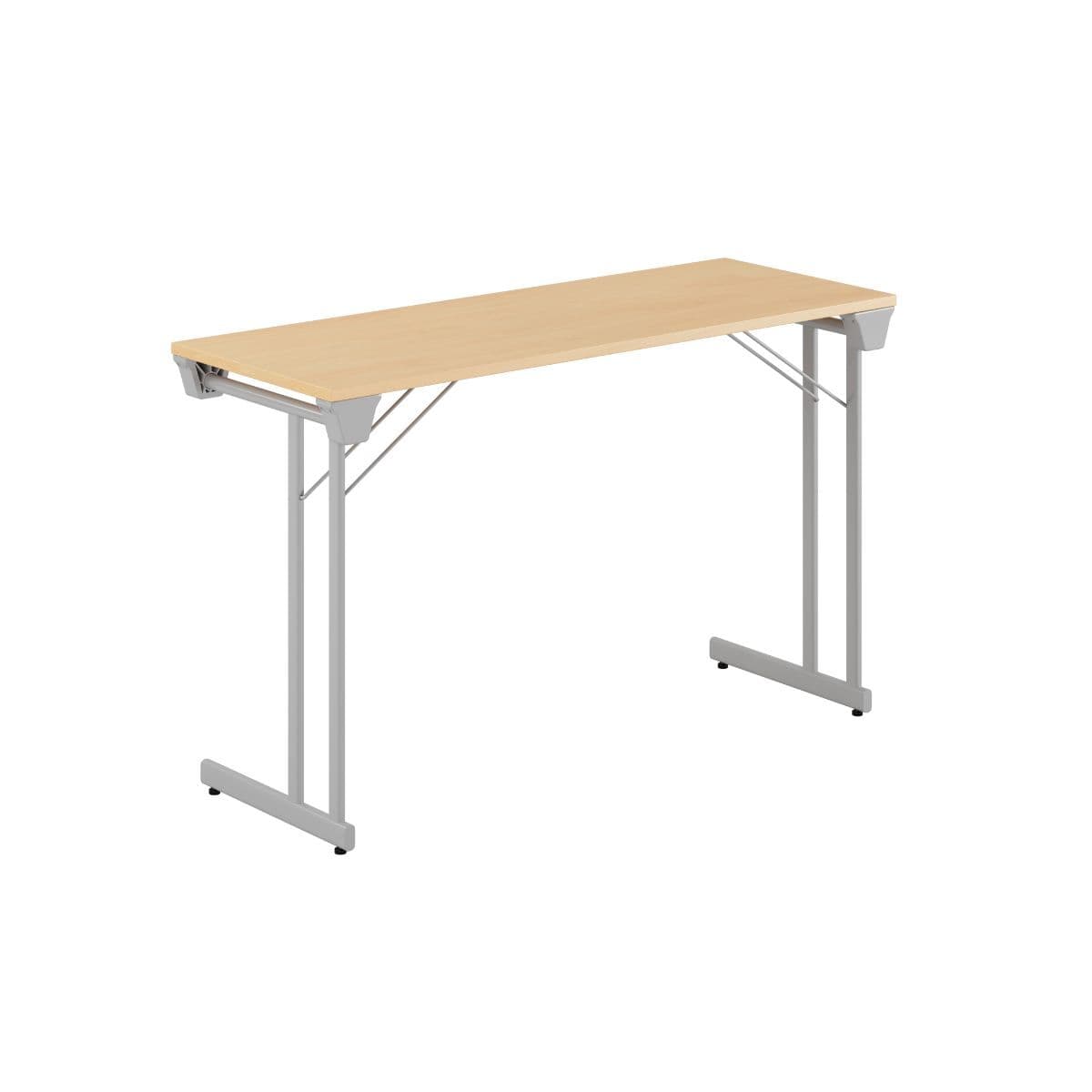 Kongress Style - 120x45cm - Hopfällbart bord - Bøg-grå