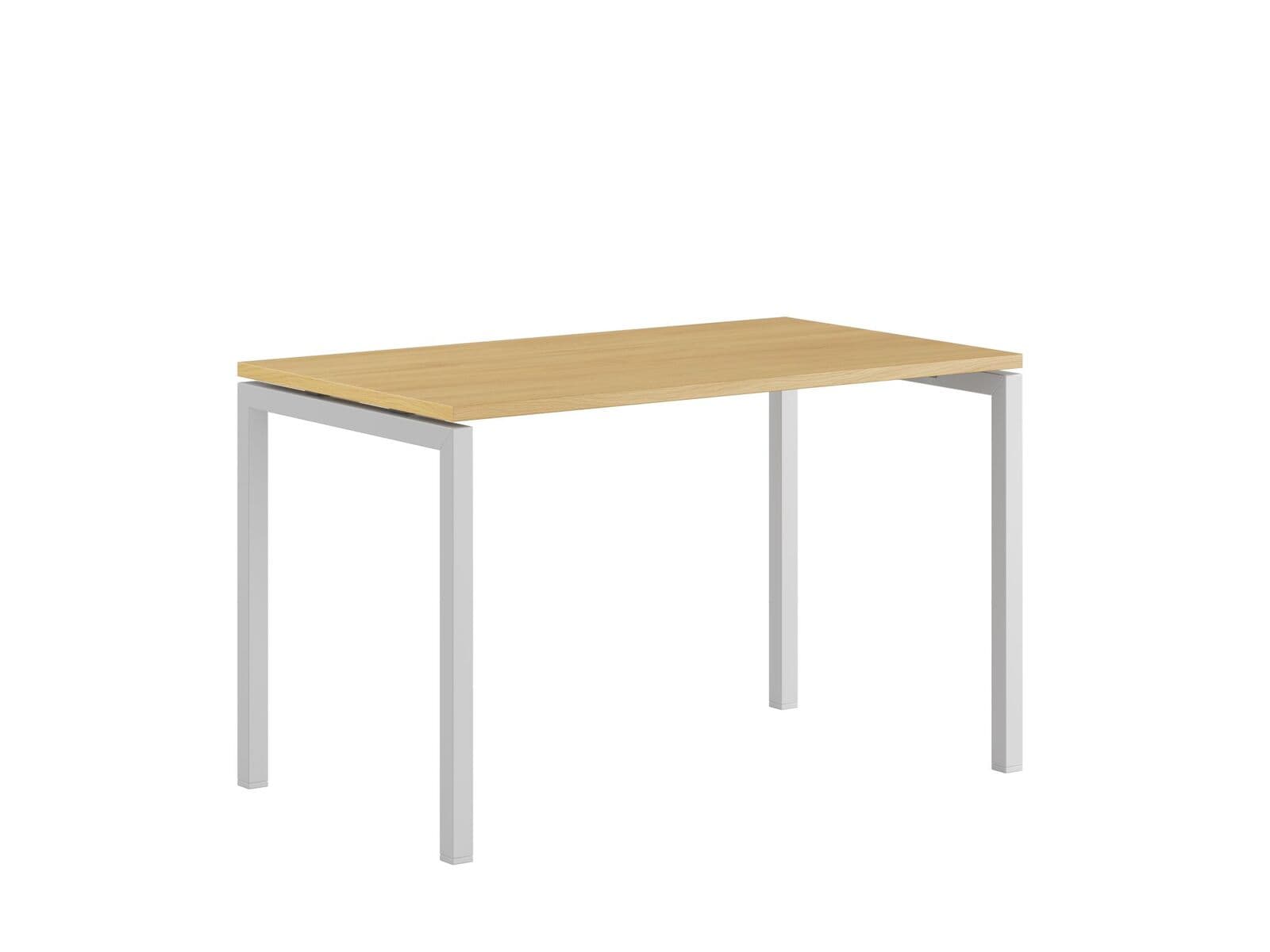 Luna U Bord 120x70cm - Eg-hvid
