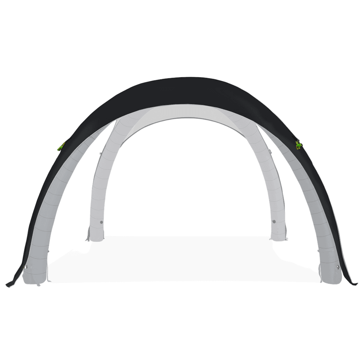 Tält för Air Cover 3x3m - Sort