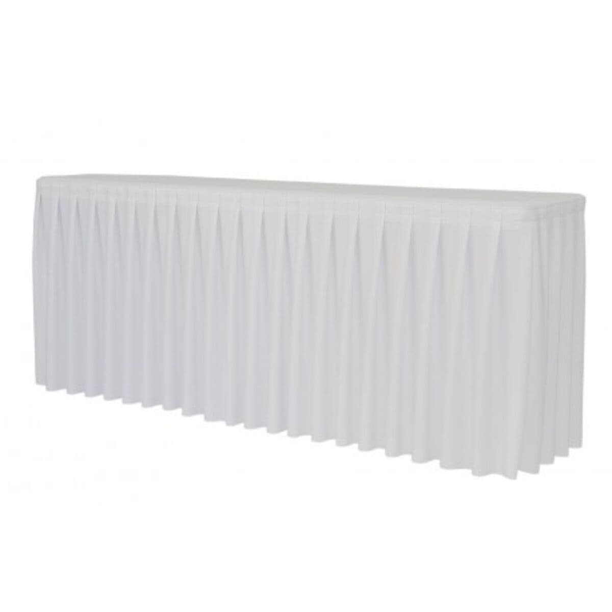 Zown Paramount M183 plisserad duk - Hvid