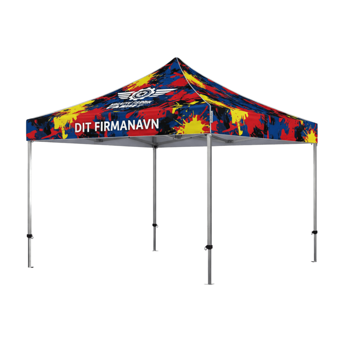 Stand Up Hopfällbart tält Komplett 3x3m Premium Plus - Fullprint