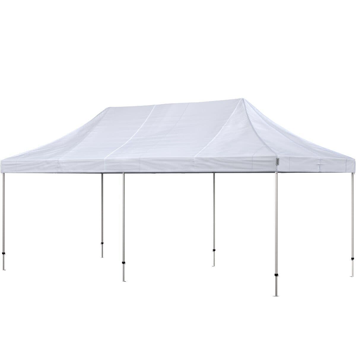 Stand Up Hopfällbart tält Komplett 4x8m Premium Plus - Vit