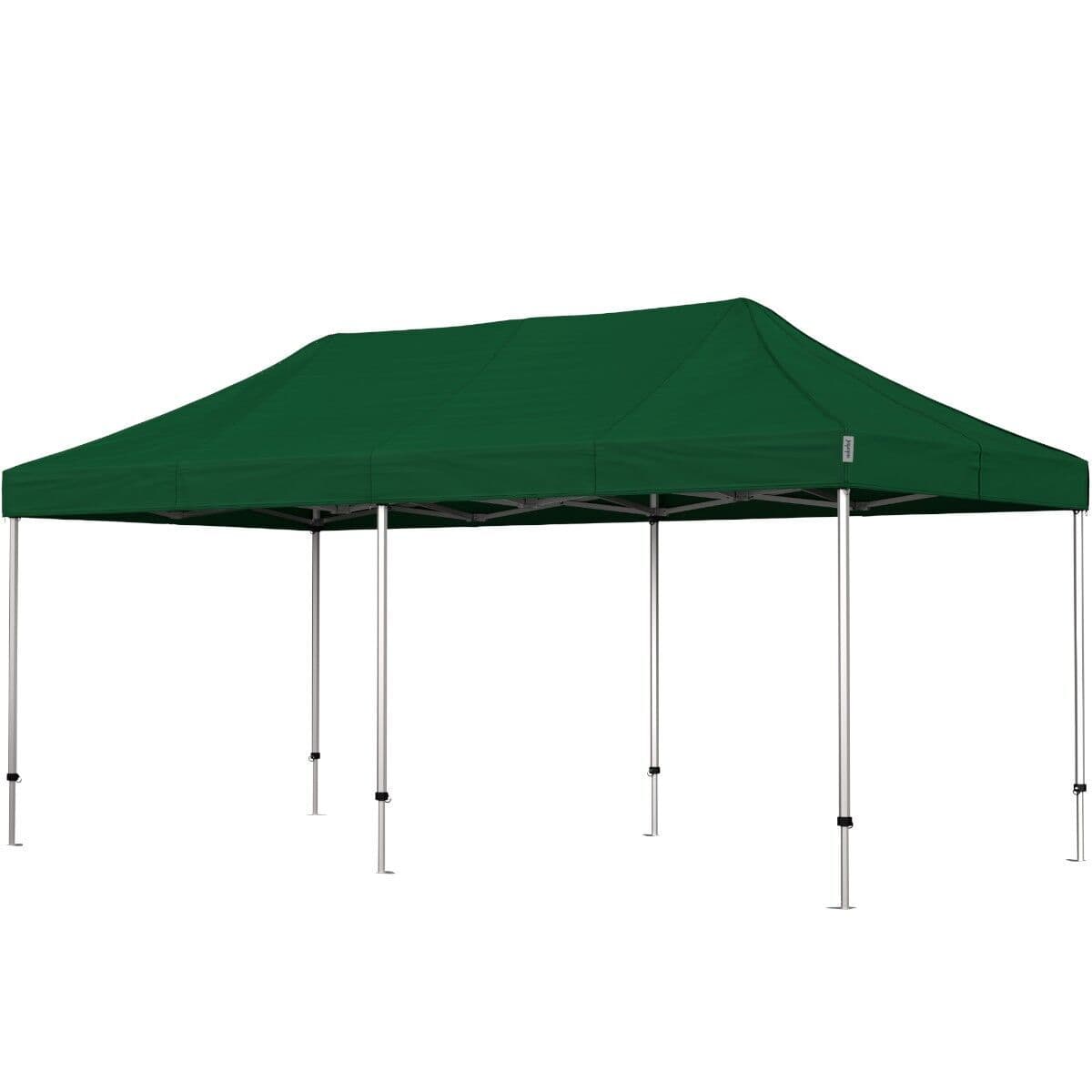 Fällbart tält Komplett 3x6m HEXA Heavy Duty - Grön
