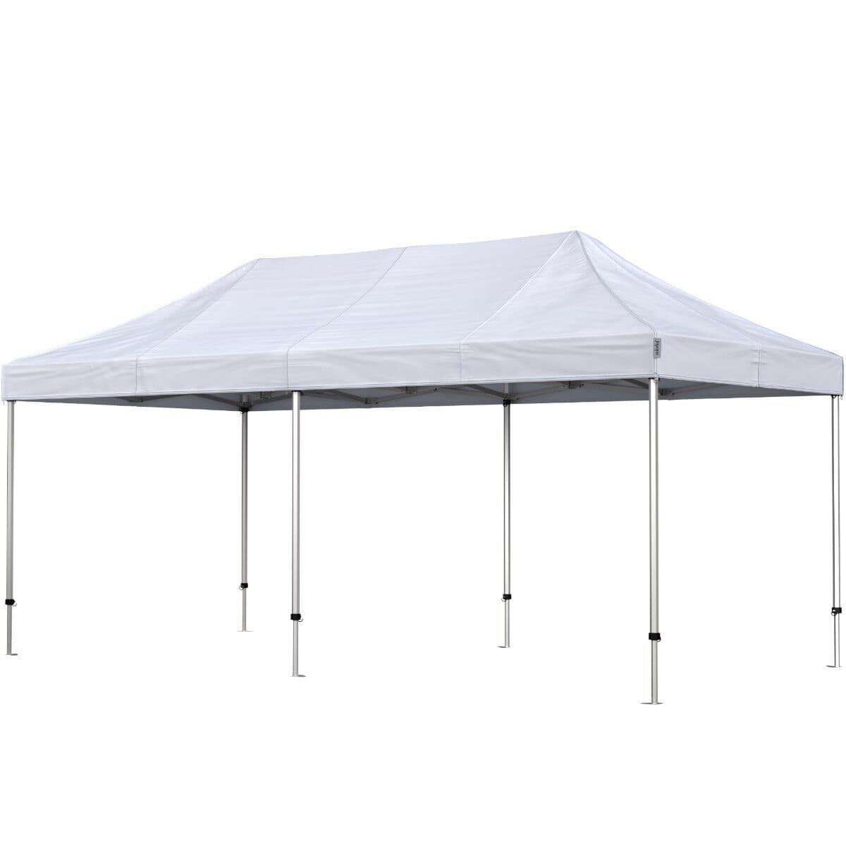Fällbart tält Komplett 3x6m HEXA Heavy Duty - Hvid