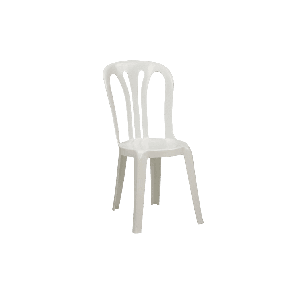 Caféstol - Eko - Plast - Vit