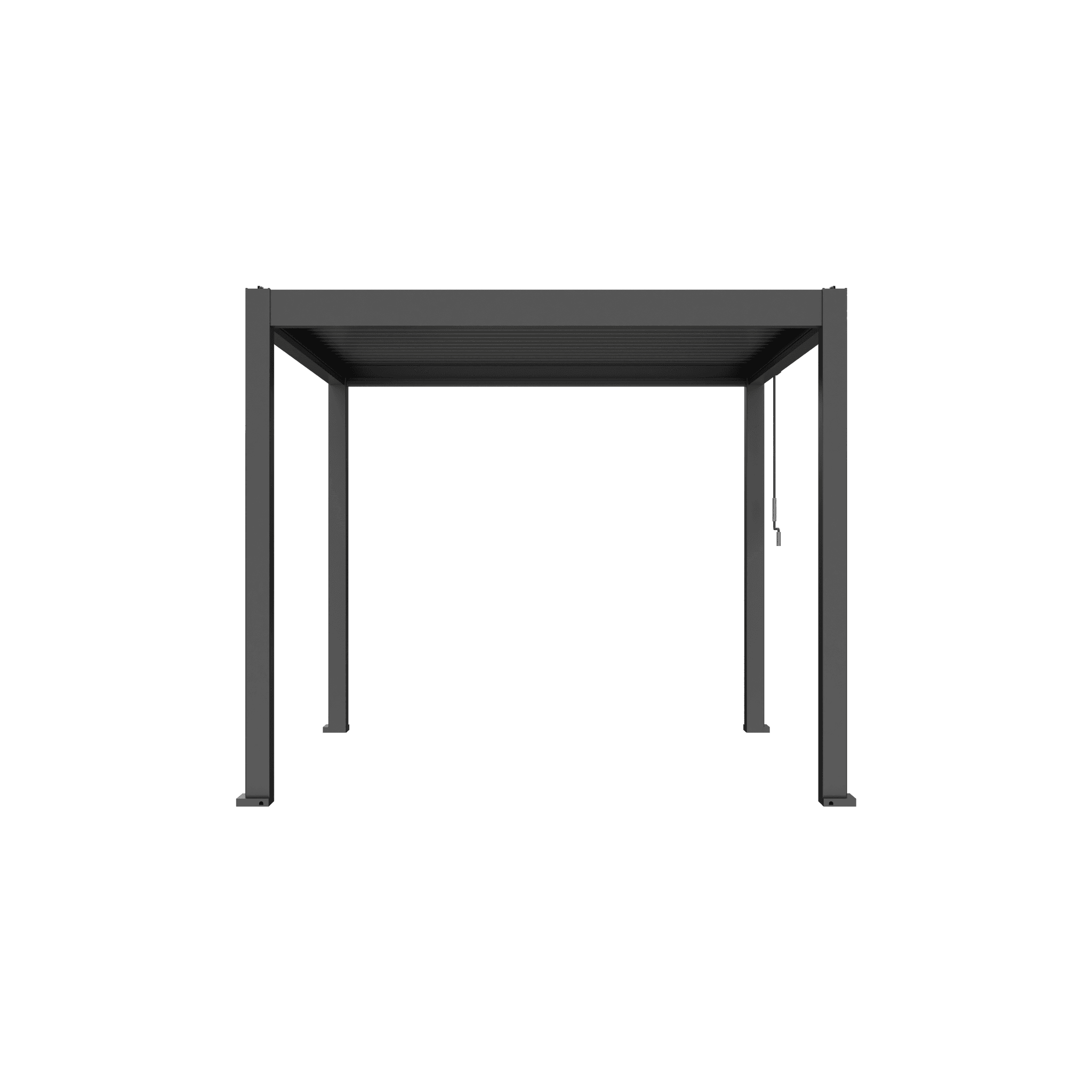 Lyx Pergola 3x3m - Grå