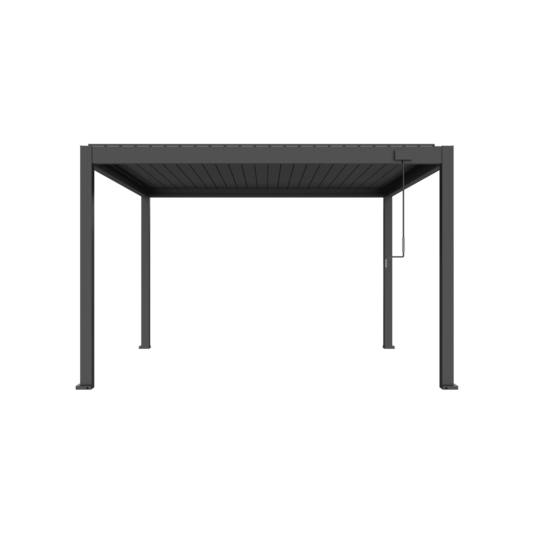 Lyx Pergola 4x4m - Grå