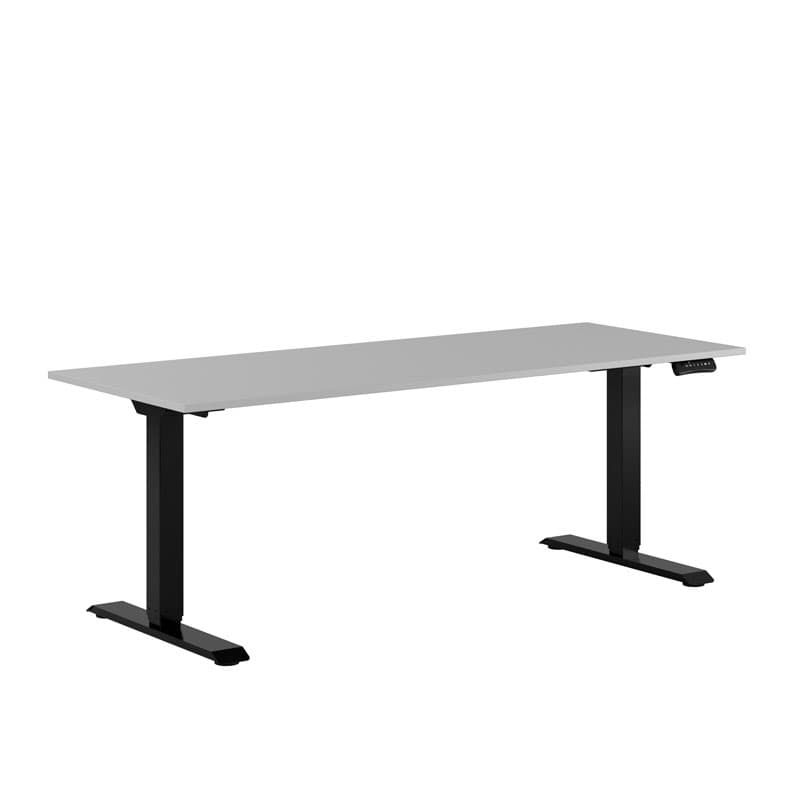 Premium Höj-/Sänkbord m/2 motorer 180x70cm - Grå-sort