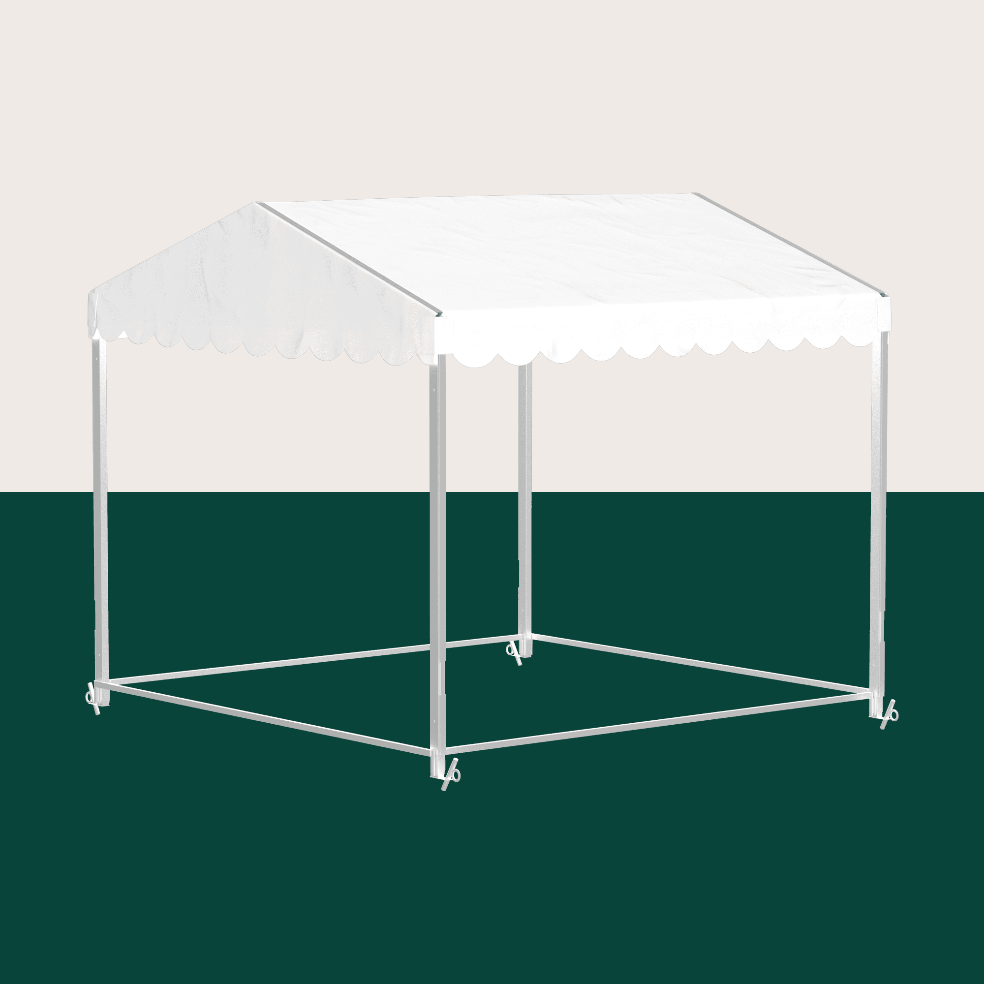 Startpaket 3x3m - Vit