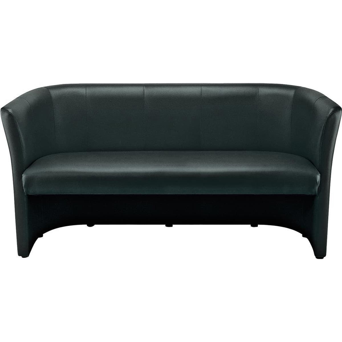 CLUB 3-sits soffa, svart