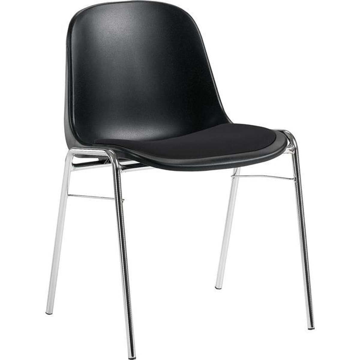BERTRAM Economy svart m. sittdyna