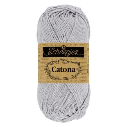 Scheepjes Catona Garn 074 Kvicksilver - 25g