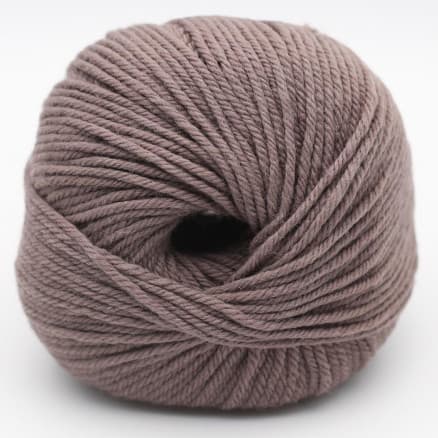 Kremke Soul Wool The Merry Merino 110 GOTS Garn 04 Brun Grå