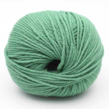 Kremke Soul Wool The Merry Merino 140 GOTS Garn 16 Patina Grön