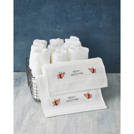 Permin Broderikit Flying Pigs 30x50 cm 2 pk