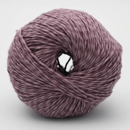 BC Garn Allino Unicolor 38 Grå Lila