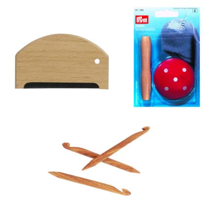 Reparationssats för stickning och virkning