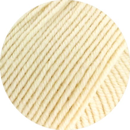 Lana Grossa Garn Cool Wool 2126 Ljusgul