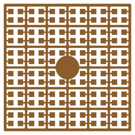 Pixelhobby Midi Pärlor 177 Ljusbrun 2x2mm - 140 pixels