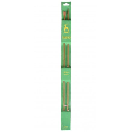 Pony Stickor / Jumperstickor Bambu 33cm 3,00mm / 13in US 2½