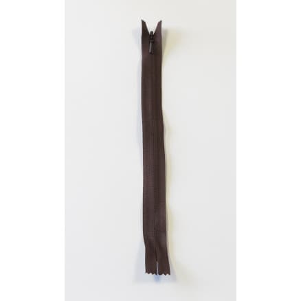 YKK Osynlig Dragkedja/Blixtlås Fast Brun 4mm - 20 cm