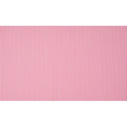 Minimals Bomullspoplin Tyg Print 312 Stripe Rose 145cm - 50cm