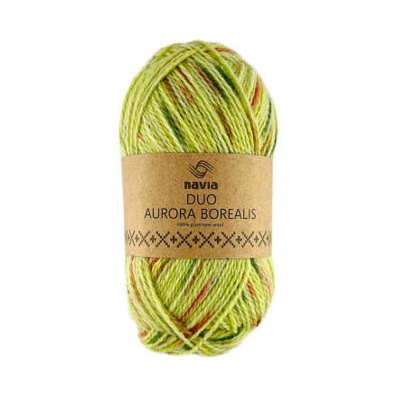 Navia Duo Garn 271 Aurora Borealis Sommar