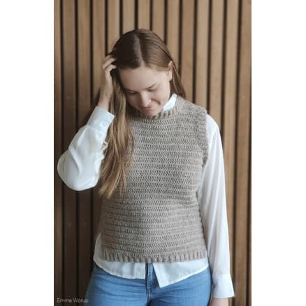 Gratis m�nster till H�klet vest av HoldMasken.dk - str small till XXXL