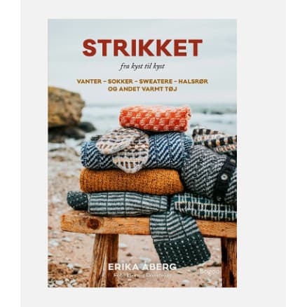 Strikket fra kyst til kyst - Bok av Erika Åberg