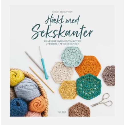 Hækl med sekskanter - Bok av Sarah Shrimpton