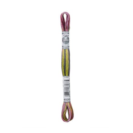 DMC Mouliné Broderigarn Färger 4509 Rosenbukett