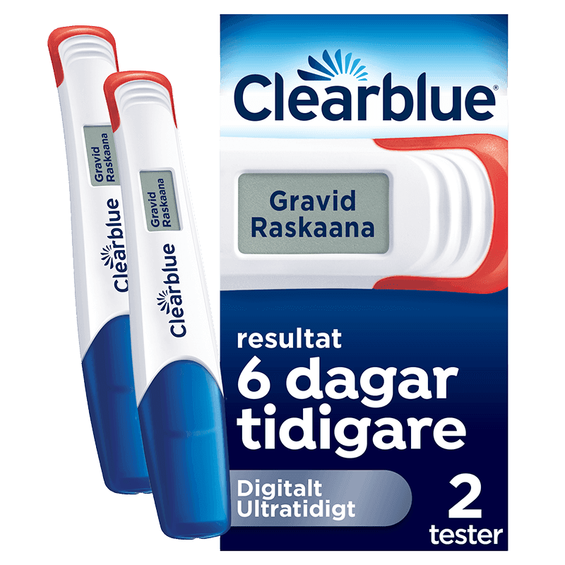Clearblue Digitalt Ultratidigt graviditetstest