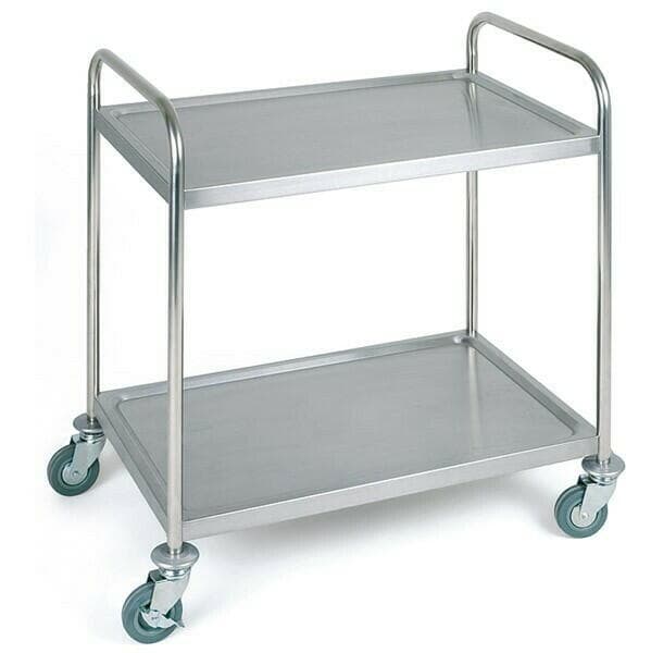 Rullbord M/2 Hyllor 91x59x93cm Rs