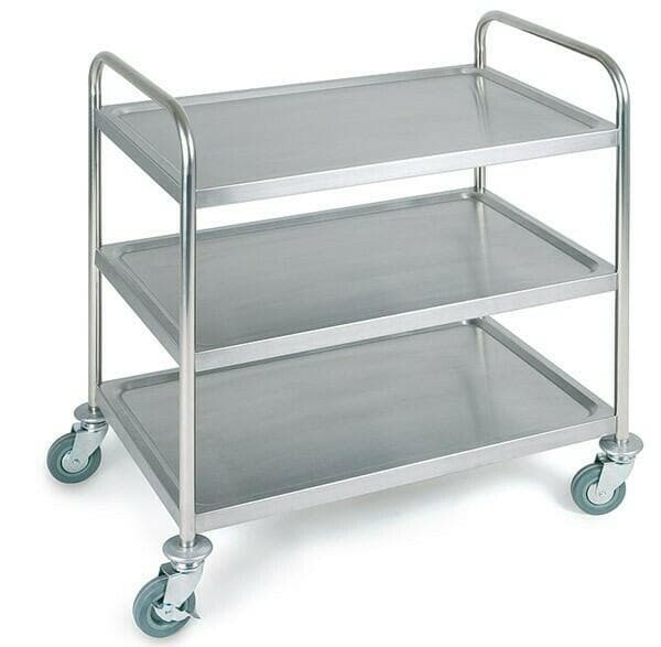Rullbord M/3 Hyllor 91x59x93cm Rs