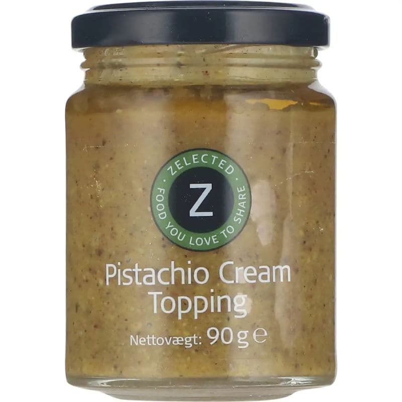 Pistacie Krämig Topping 90g Zelected