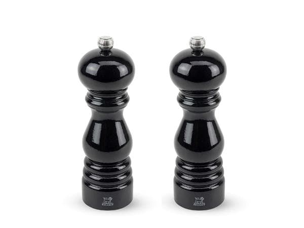 Peugeot Salt- Och Pepparkvarn Paris 18 Cm Set Svart Lack Bok