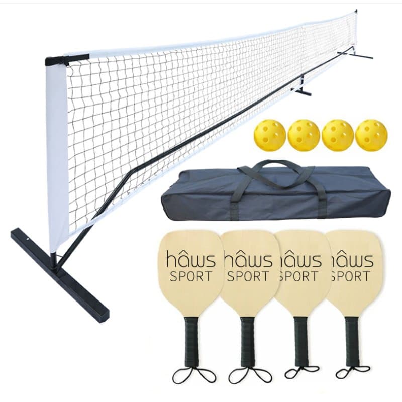 Hâws Pickleball Set Svart/blå 2 St
