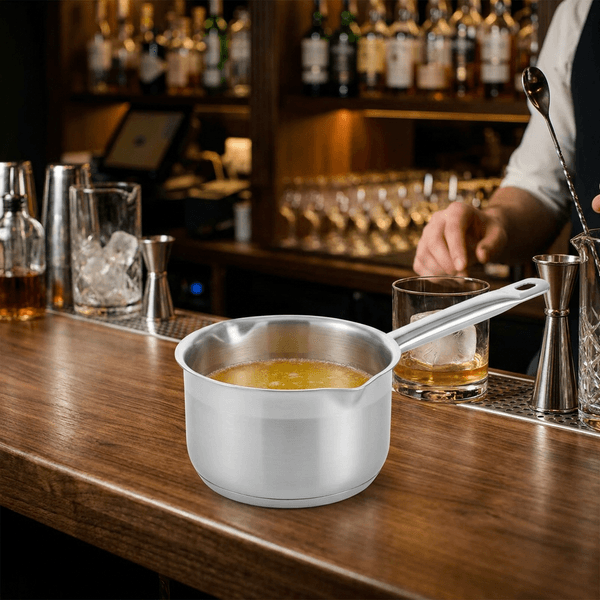 Liten Kastrull Med Hällpip 3-lagers 50x30 Mm